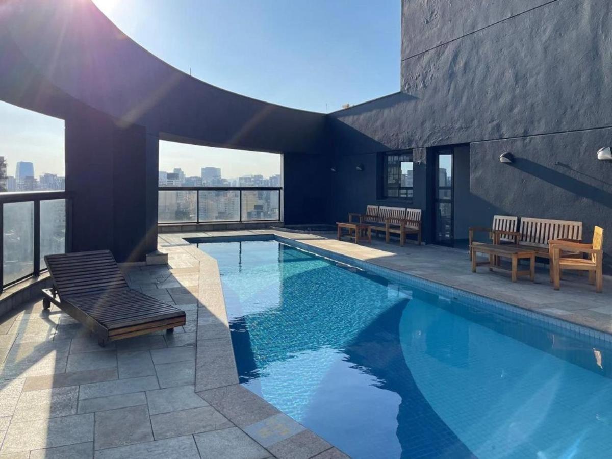 Flat com a melhor localização de Moema São Paulo Exterior foto