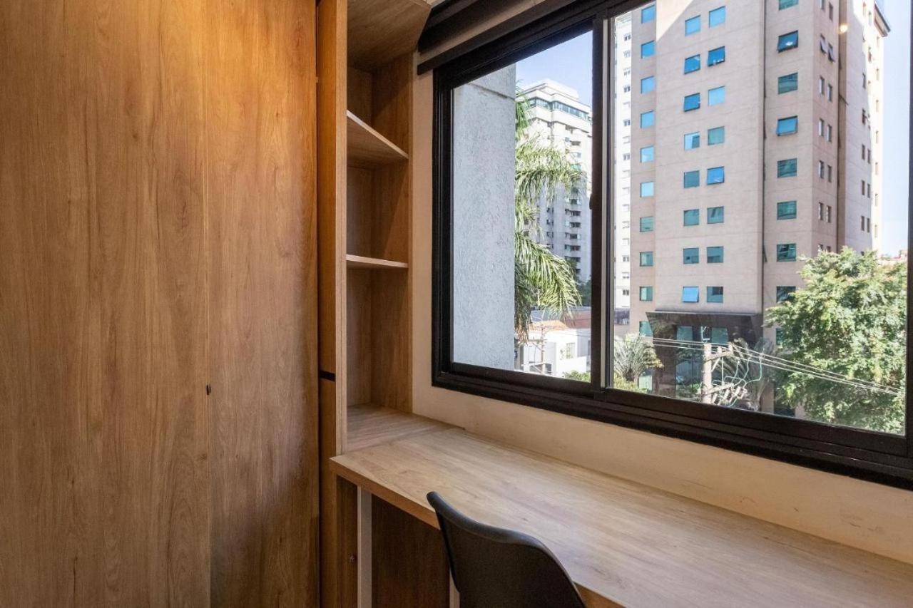 Flat com a melhor localização de Moema São Paulo Exterior foto